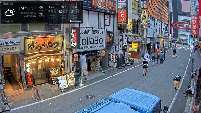 歌舞伎町 ライブカメラ 財布 窃盗 スリに関連した画像-03