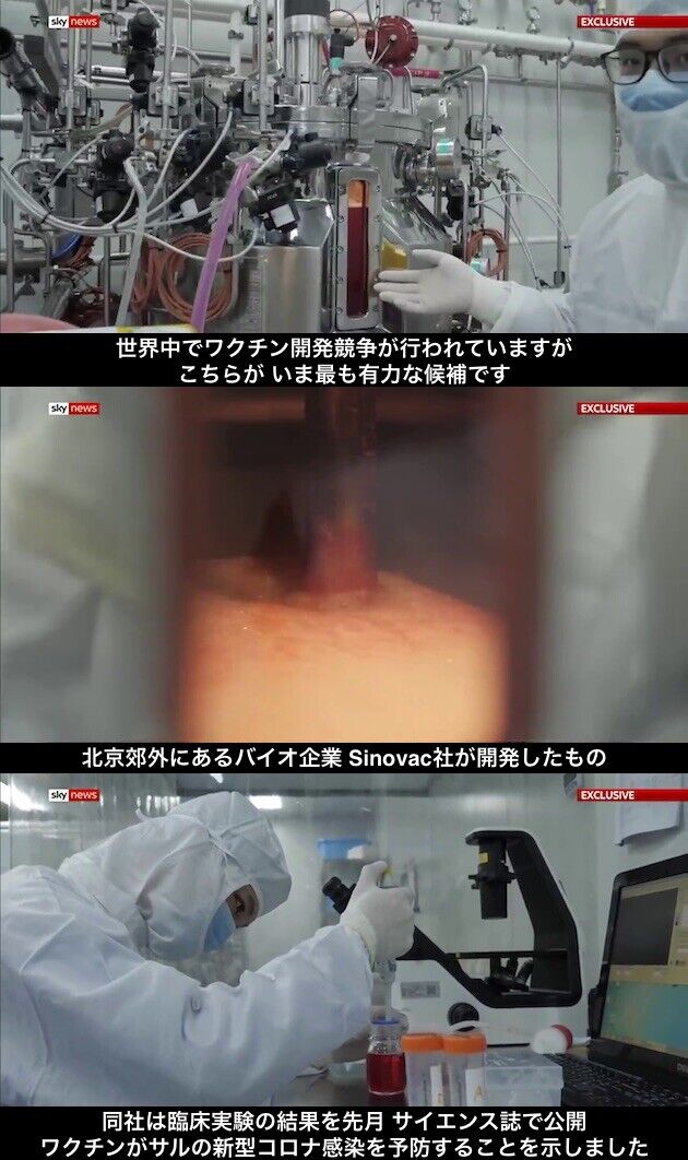 中国企業 開発中 新型コロナウイルス ワクチン 自信に関連した画像-03