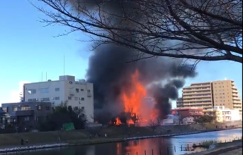 東京　墨田区　工場　火災に関連した画像-01