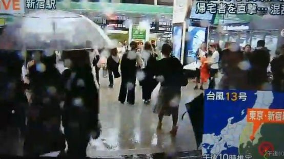 報道ステーション　放送事故　中継　台風13号に関連した画像-02