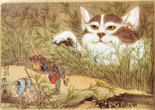 釣り 川 猫 人懐っこい でかいに関連した画像-01