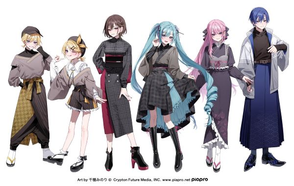 初音ミク はんなり京都2024　千種みのり　クラックス　イラスト　に関連した画像-01