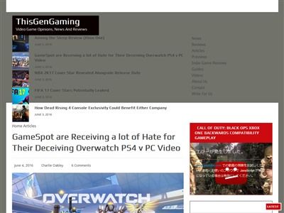 オーバーウォッチ のps4版とpc版の比較動画が登場 わざとpc版の設定を下げて比較し低評価大量で批判殺到 オレ的ゲーム速報 刃 オーバーウォッチ のps4版とpc版の比較動画が登場 わざとpc版の設定を下げて比較し低評価大量で批判殺到 オレ的ゲーム速報 刃