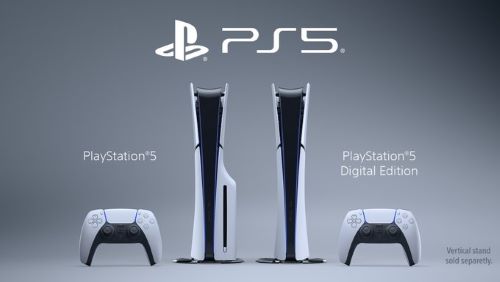 新型PS5 ハード 縦置きスタンド 付属 横置きに関連した画像-01