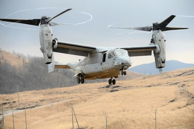 オスプレイ　米軍　墜落　安全確認　飛行停止　防衛省　派遣　奄美市　沖縄県に関連した画像-01