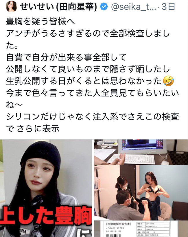 豊胸 てんちむ ナイトブラ 損害賠償 ツイ消し 逃亡に関連した画像-05