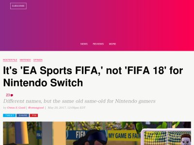 ニンテンドースイッチ FIFA EAに関連した画像-02