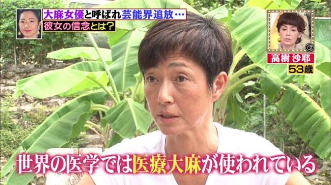 高樹沙耶 大麻 大麻合法化 会見に関連した画像-01