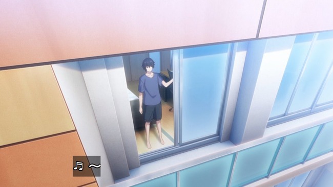 お隣の天使様 アニメ 第二期 作画 ベランダ 部屋 窓 錯視に関連した画像-02