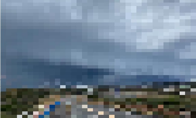 静岡県 アーチ雲 雷雨 低気圧 天気に関連した画像-01