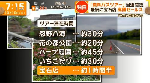 高齢者 おばあちゃん 詐欺 バス 押し売り 商法 クーリングオフ 返品 強引 手口 ツアー 営業 当選 注意喚起に関連した画像-02