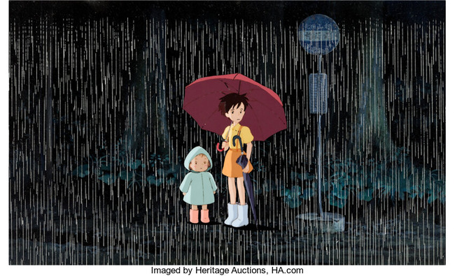 となりのトトロ AKIRA セル画 オークション 約900万円 高額落札に関連した画像-03