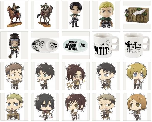 進撃の巨人 一番くじ フィギュア エレン リヴァイ セブンイレブン 騎馬 マグカップ タペストリー ポストカードに関連した画像-06
