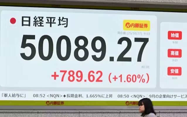 日経平均株価 5万円突破 史上初に関連した画像-01