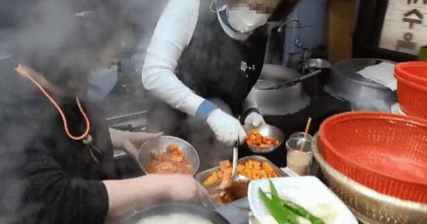 韓国 食堂 ライブ配信 食べ残し 再利用 炎上に関連した画像-01