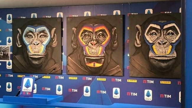 イタリアのプロサッカーリーグが人種差別反対ポスターに猿を起用 速攻で大炎上 オレ的ゲーム速報 刃 イタリアのプロサッカーリーグが人種差別反対ポスターに猿を起用 速攻で大炎上 オレ的ゲーム速報 刃