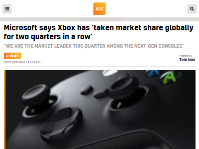 マイクロソフト Xbox 世界市場に関連した画像-01