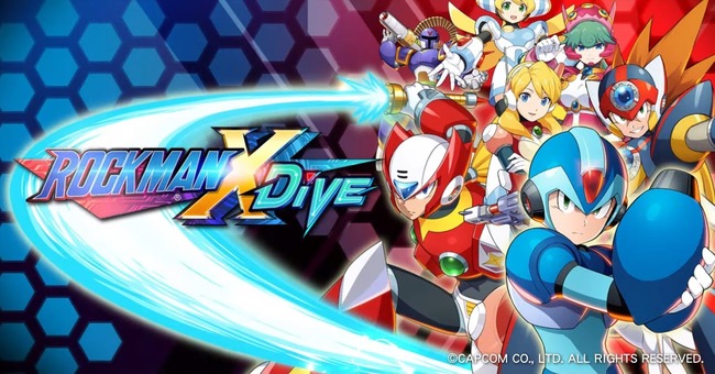 ロックマンXDIVE スマホ に関連した画像-01