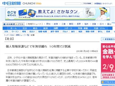 若者の年賀状離れが深刻 代男性の3人に1人が出さないことが判明 オレ的ゲーム速報 刃 若者の年賀状離れが深刻 代男性の3人に1人が出さないことが判明 オレ的ゲーム速報 刃