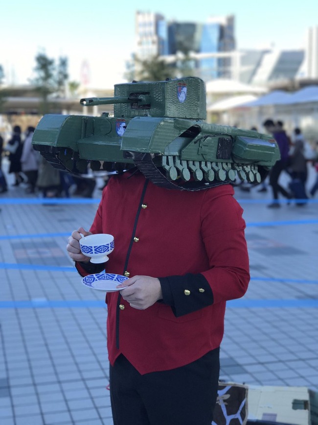 冬コミ C91 カオス コスプレ ポプテピピック 竹書房 ゴルスタ FF15 おにぎり に関連した画像-17