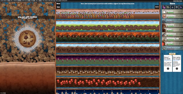 ババアアポカリプス 現在話題のブラウザゲーム クッキークリッカー には深いsfストーリーがあった事が判明 オレ的ゲーム速報 刃 ババアアポカリプス 現在話題のブラウザゲーム クッキークリッカー には深いsfストーリーがあった事が判明 オレ的ゲーム速報 刃