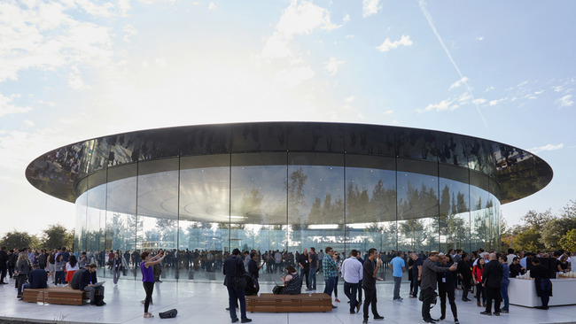 Apple アップル 本社 社屋 ガラスに関連した画像-01