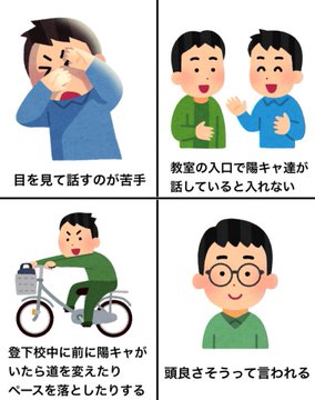 陰キャにしか分からないこと一覧が話題に これはつらすぎる オレ的ゲーム速報 刃