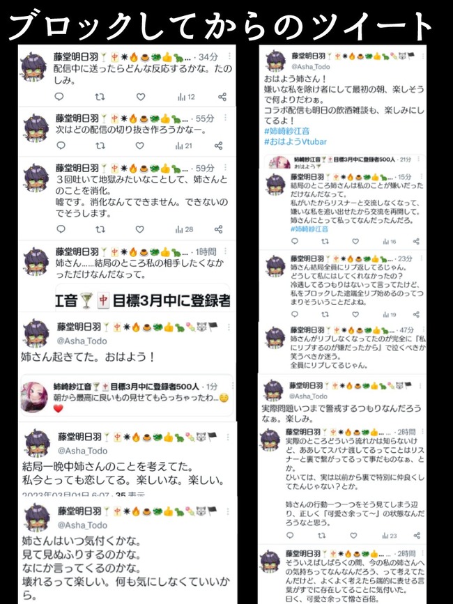 VTuber オタク ファン バチャ豚 ネットストーカー 反転アンチに関連した画像-06