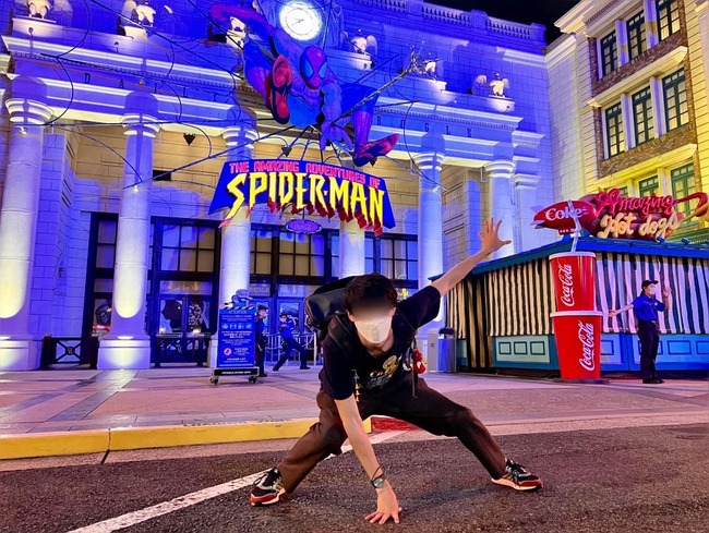 USJ ユニバ ユニバーサルスタジオ スパイダーマン 写真 スタッフ 神対応に関連した画像-02
