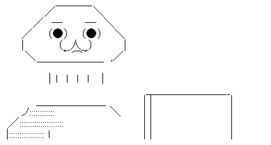 やる夫 PC 首 真顔