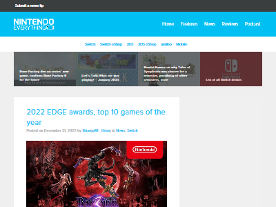 EDGE 2022年 ベストゲーム エルデンリングに関連した画像-02
