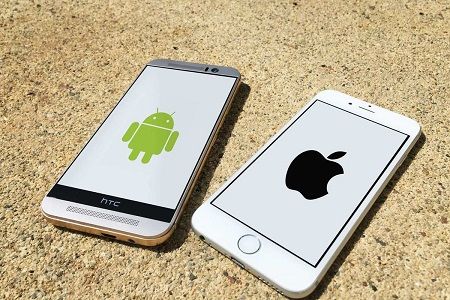 iPhone　一強　iOS Android　スマートフォンに関連した画像-01