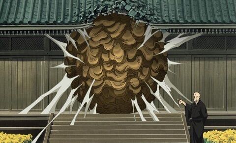 ハチ　撃退　偽　巣　新聞に関連した画像-01