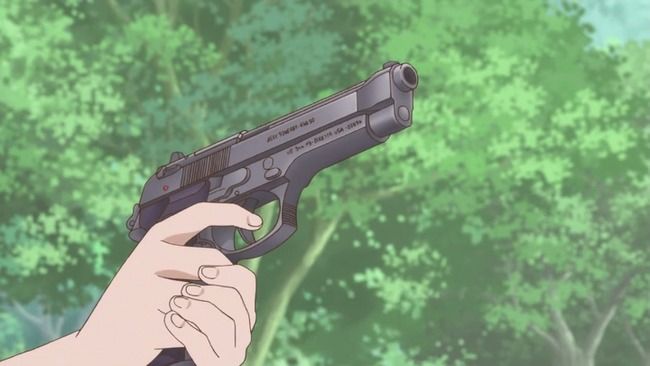 スポーツ　観戦　撃て　叫ぶ　銃　勘違い　警察に関連した画像-01