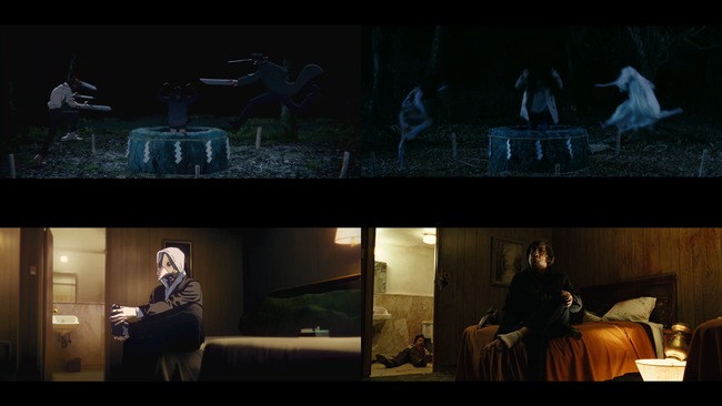 Images related to Chainsaw Man opening parody Western film Tatsuki Fujimoto-03