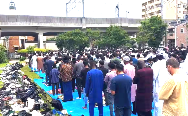 イスラム教　ムスリム　モスク　礼拝所　占有　公園　福岡　移民　外国人に関連した画像-01