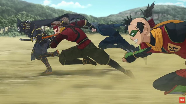 日本 戦国時代 バットマン 劇場アニメ ニンジャバットマン 予告映像 神風動画に関連した画像-02
