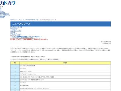 カドカワが 夏アニメ視聴意向 の結果を発表 この夏視聴したいアニメ1位に選ばれたのは オレ的ゲーム速報 刃 カドカワが 夏アニメ視聴意向 の結果を発表 この夏視聴したいアニメ1位に選ばれたのは オレ的ゲーム速報 刃