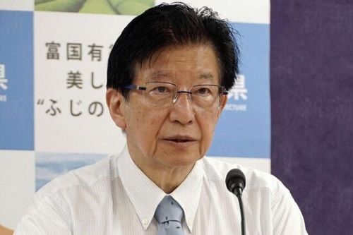 静岡県 川勝平太 知事 辞職 表明に関連した画像-01