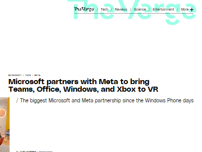Facebook Microsoft Meta Metaverse Images related to Xbox Office VR-02