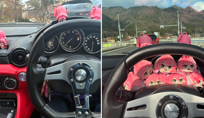 ホロライブ　さくらみこ　みこち　ファン　35P　車　メーター　ぬいぐるみ　半年　公道に関連した画像-01