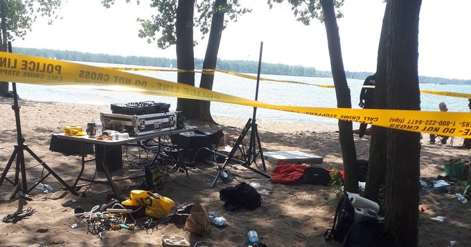 カナダ 反マスク団体 パーティー チェーンソー 襲撃に関連した画像-04