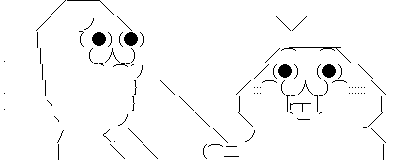 やる夫&やらない夫 笑顔 会話