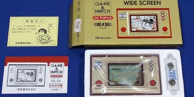 激レア 任天堂 ゲームウォッチ オクトパス Daininki Shinpin 携帯用ゲーム本体 Cpmalaysia Com