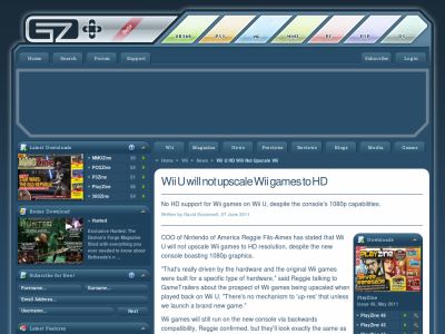 Wiiu はwiiのソフトをアップスケーリングできない事が判明 オレ的ゲーム速報 刃
