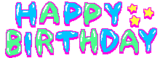 HAPPY BIRTHDAY