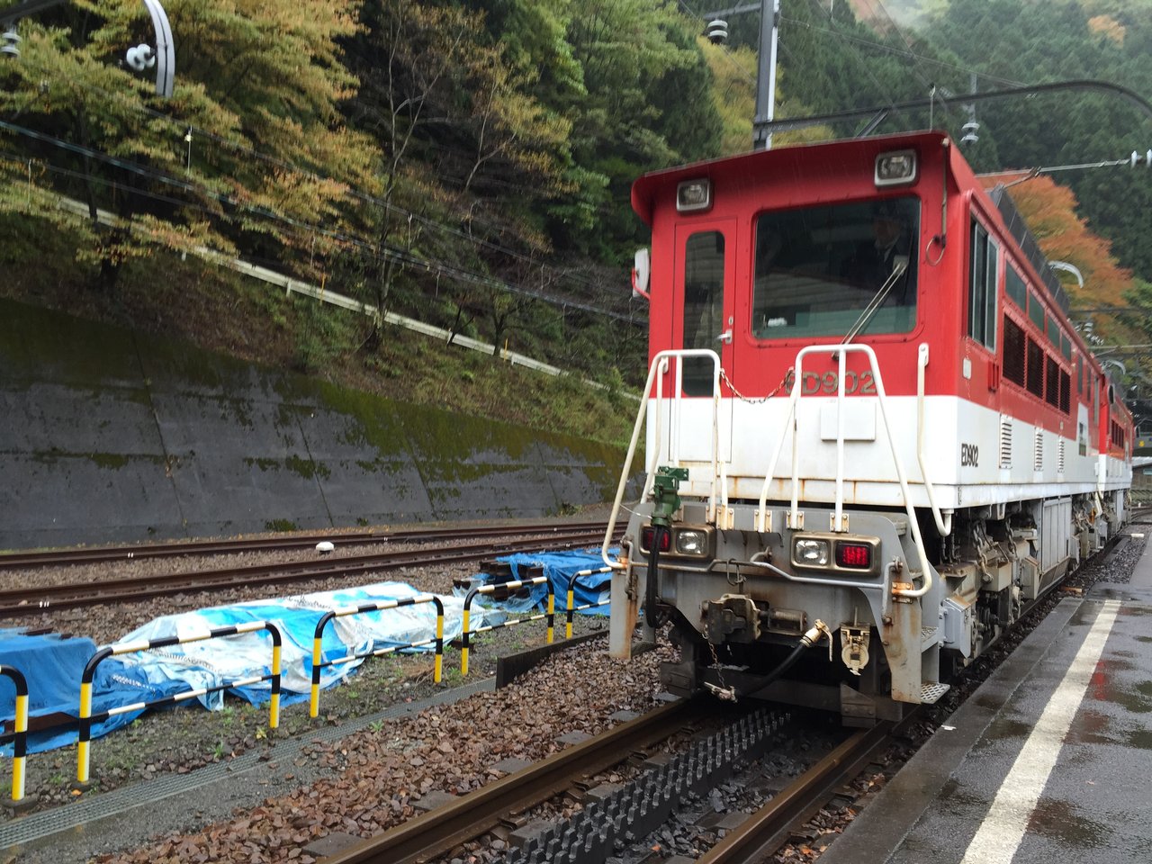 井川線アプト式区間 日本でここにしかない鉄道風景を体感する 秋 大井川鐵道の旅 その３ 両夜行で