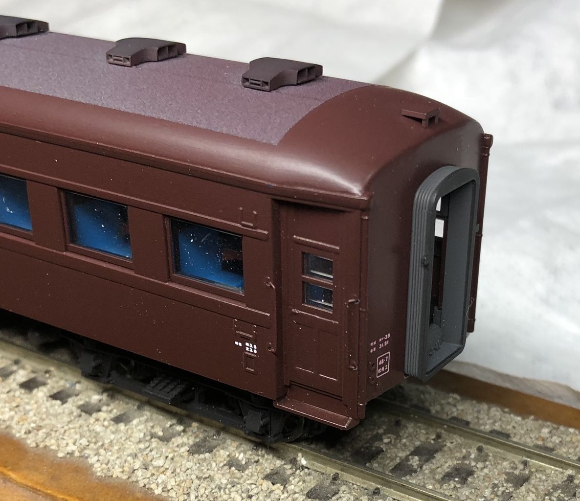 オハ35ー2096張上げ屋根を作る : 鉄道模型16番と国内および海外