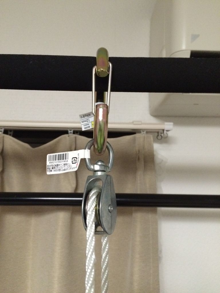 久しぶりの自作ケーブル サラリーマンのホームジムトレーニング