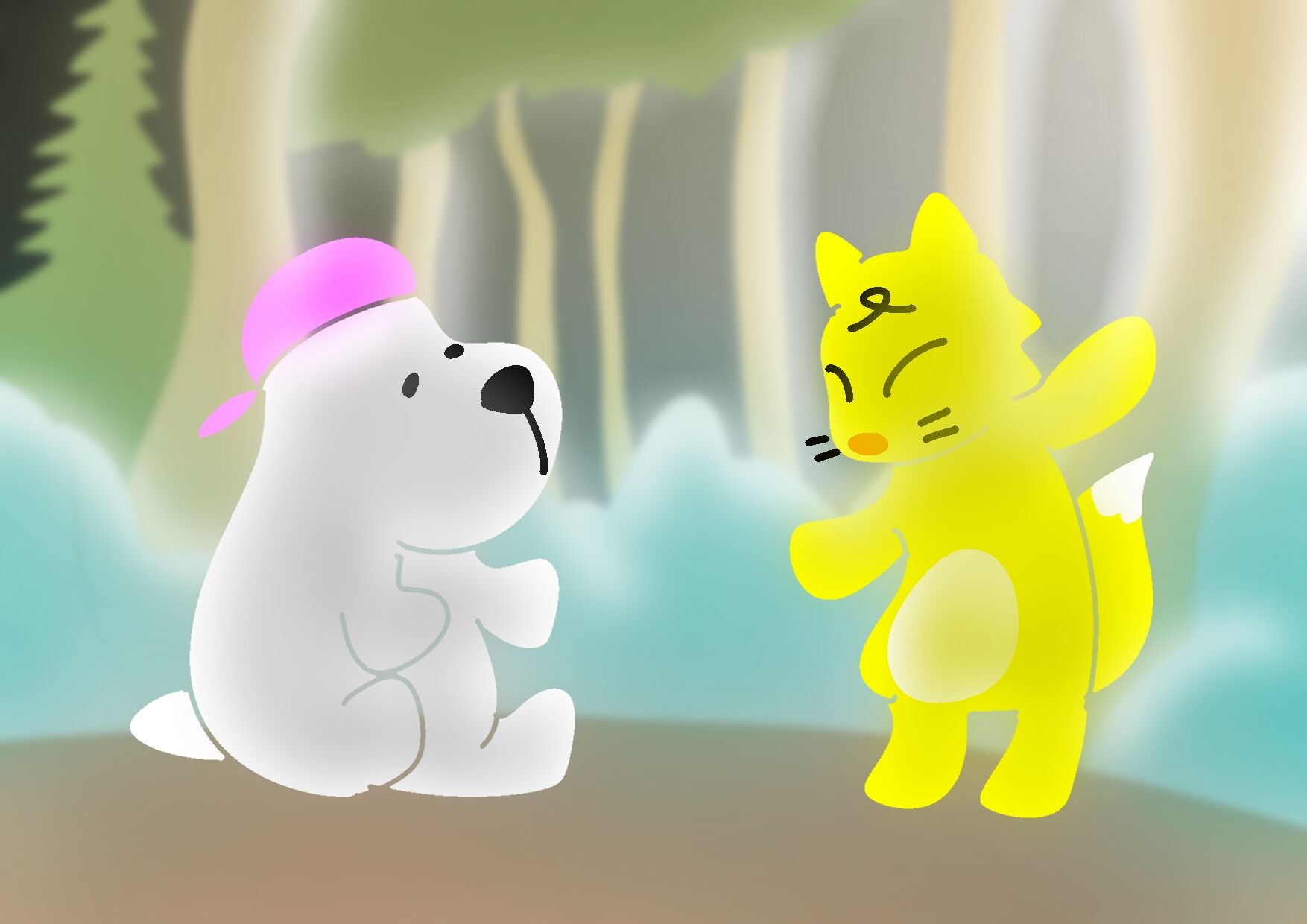 ひょこタンイラスト つづきのつづき ジンジャモール瓢箪山
